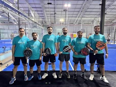 مشاركة فريق النيابة العامة في كأس البادل المفتوحة للمؤسسات الحكومية